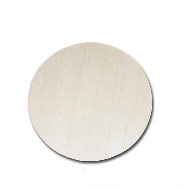 Large Wooden Tray - Round
