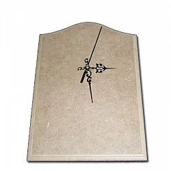 Декоративные часы в форме. (190x270x7 мм)