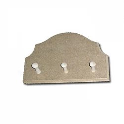 Clothes hanger - 3 pegs