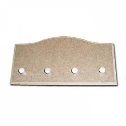 Wide Clothes Hanger - 4 Pegs