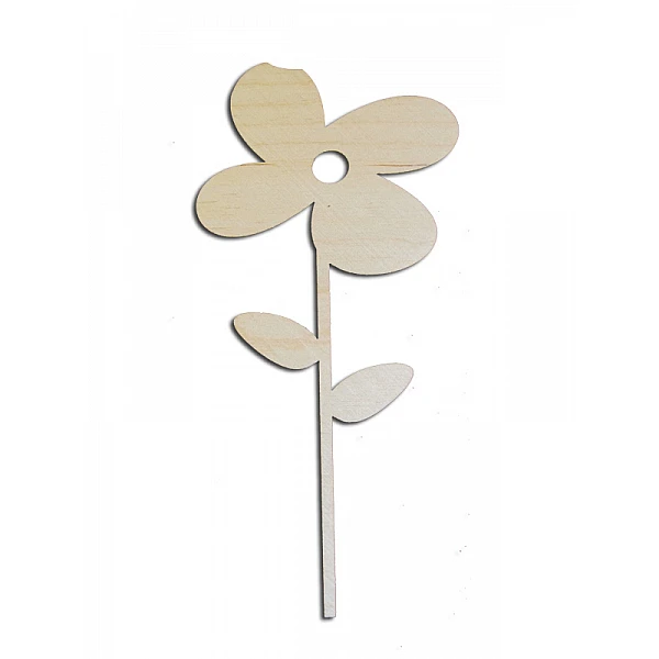 Wooden decoration - flower I