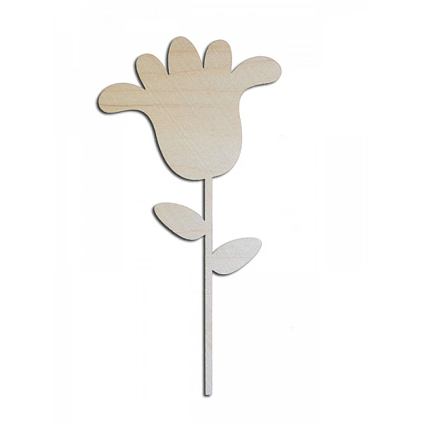 Wooden Decoration - Tulip