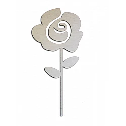 Wooden Decoration - Rose