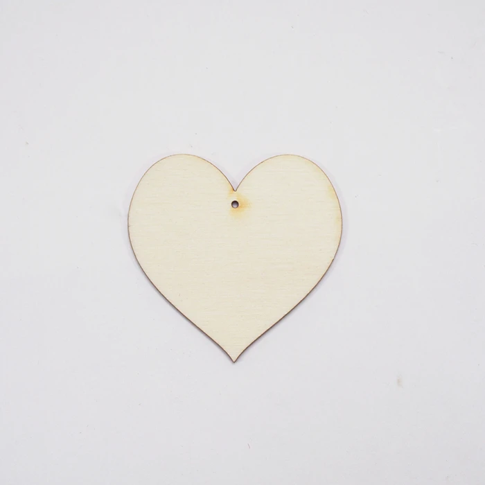 Wooden Heart 100 mm