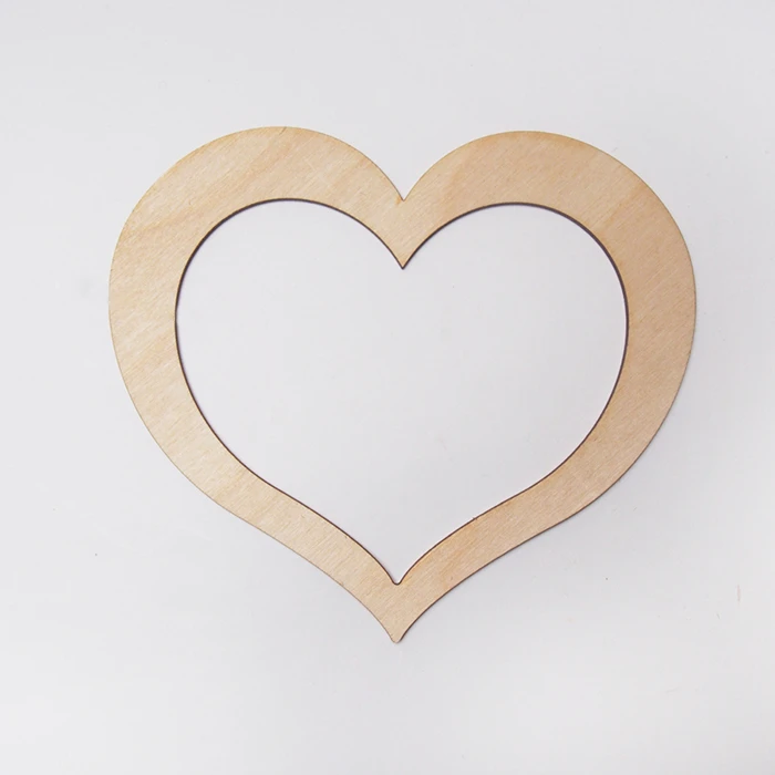 Wooden Heart with Hollow Centre III