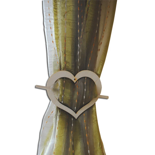 Curtain Tieback - Heart