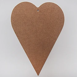Wood Fibre Heart Decoration – 25 cm