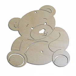 Wooden Decoration - Little Bear