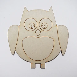 Wooden Decoration - Owl