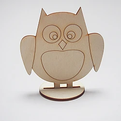 Wooden Decor - Owl IV