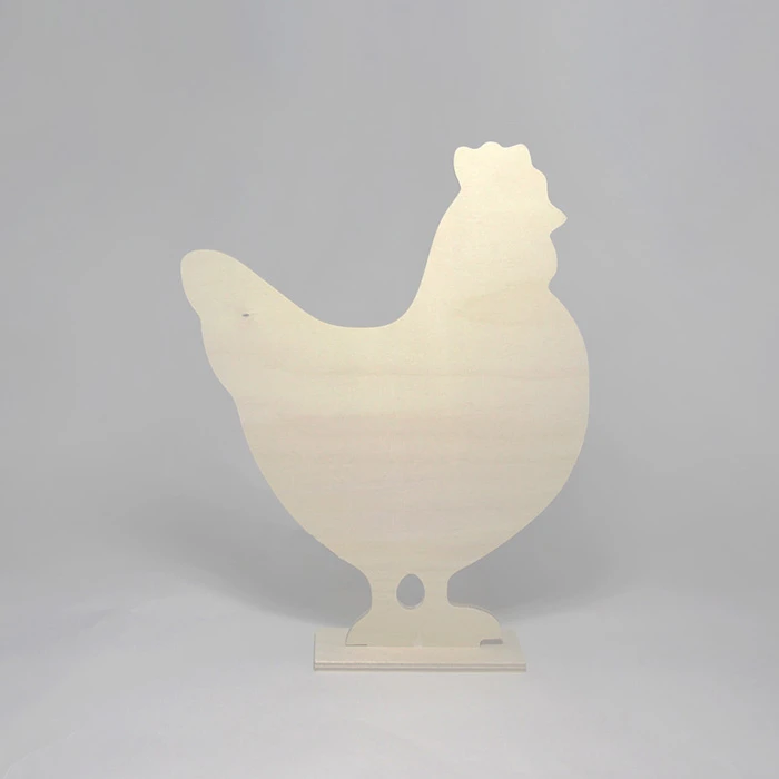 Wooden Decor - Hen