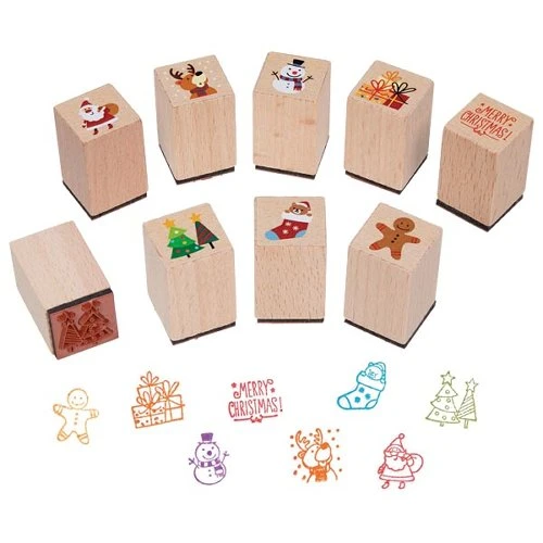 Christmas Stamp Set (8 pcs)