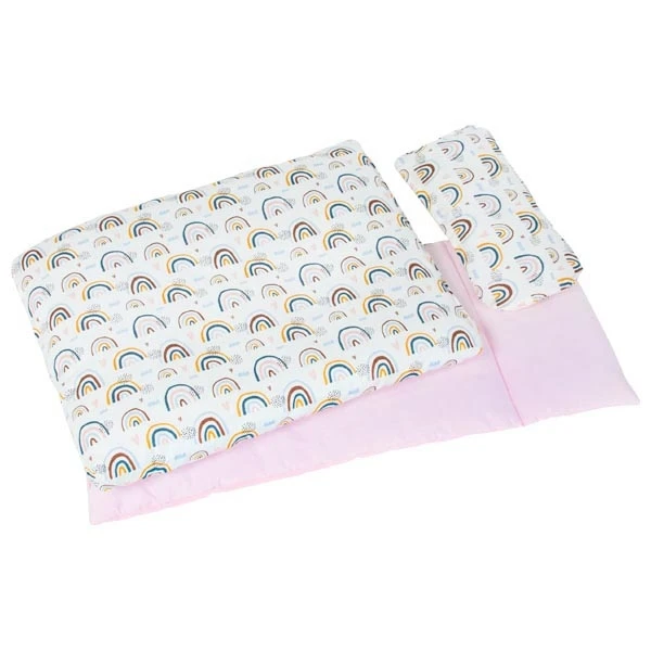 Doll Bedding Set – Rainbow