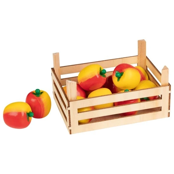Apples in Fruit Crate