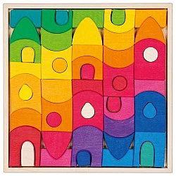 Деревянные кубики 