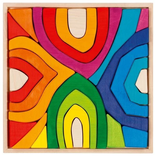 Koka puzle "Četri gadalaiki"