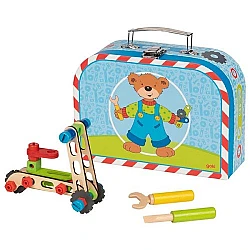 Игрушка «Чемодан с транспортными средствами» (59 шт.)