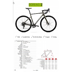 Velosipēds ROMET BOREAS 2 Zaļš (AR) 2328G41 58 XL