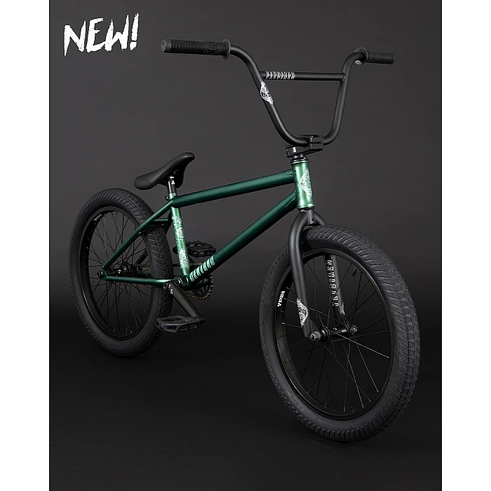 FlyBikes NEUTRON BMX (PAR) 20.75''LHD (all-around riding) Flat metallic green