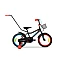 Velosipēds TABOU ROCKET ALU 16 melns/sarkans (TB) TAB25-6050