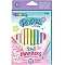 Flomāsteri "Colorino Pastel 2in1" (10 krāsas)