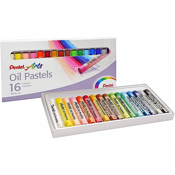Eļļas krītiņi Oil Pastels (16 krāsas)