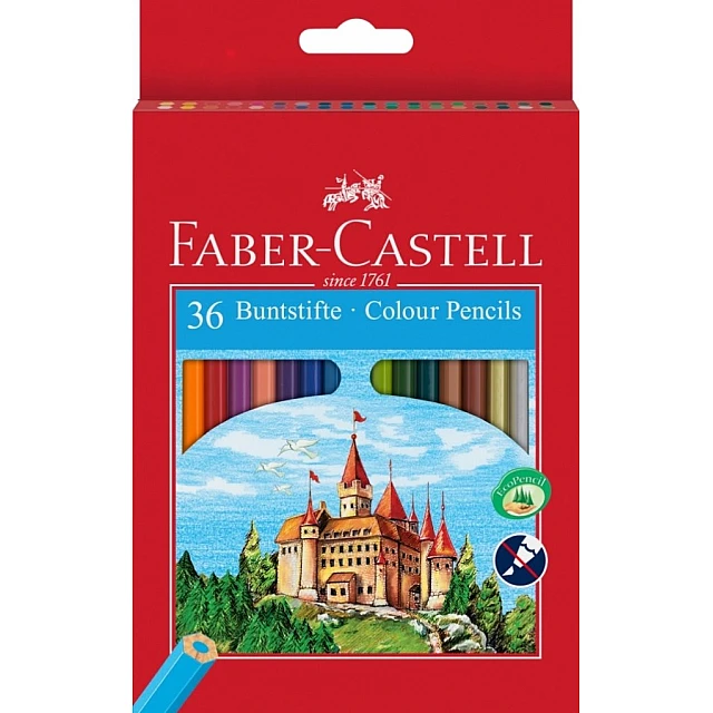 Krāsainie zīmuļi "Faber Castell Classic" (36 krāsas)