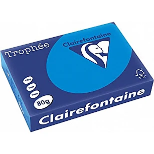 Trophee Coloured Paper – Intense Blue (A4, 120 g/m², 250 sheets)
