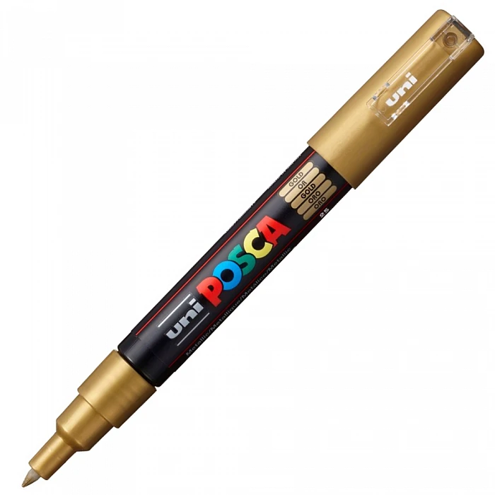 UNI Posca Marker (PC-1M-25) Gold