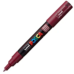 Маркер UNI Posca (PC-1M-60) бордовый