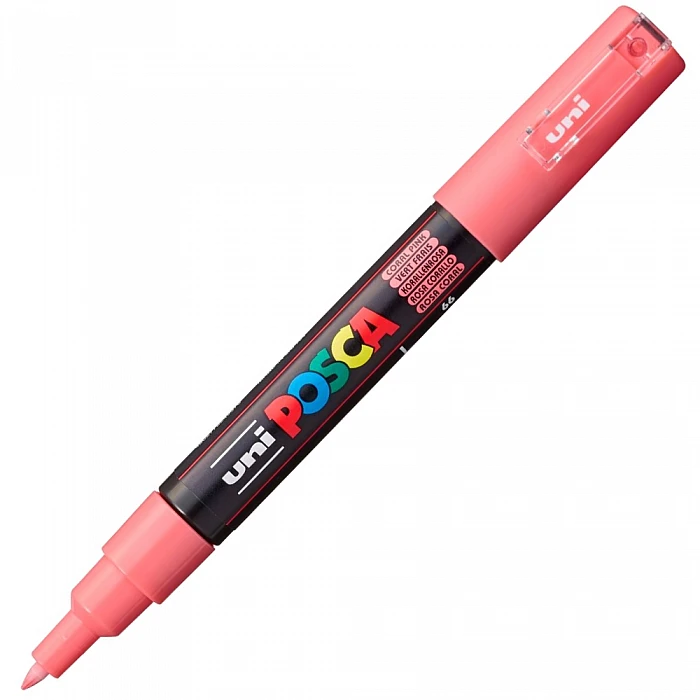 UNI Posca Marker (PC-1M-66) Coral Pink