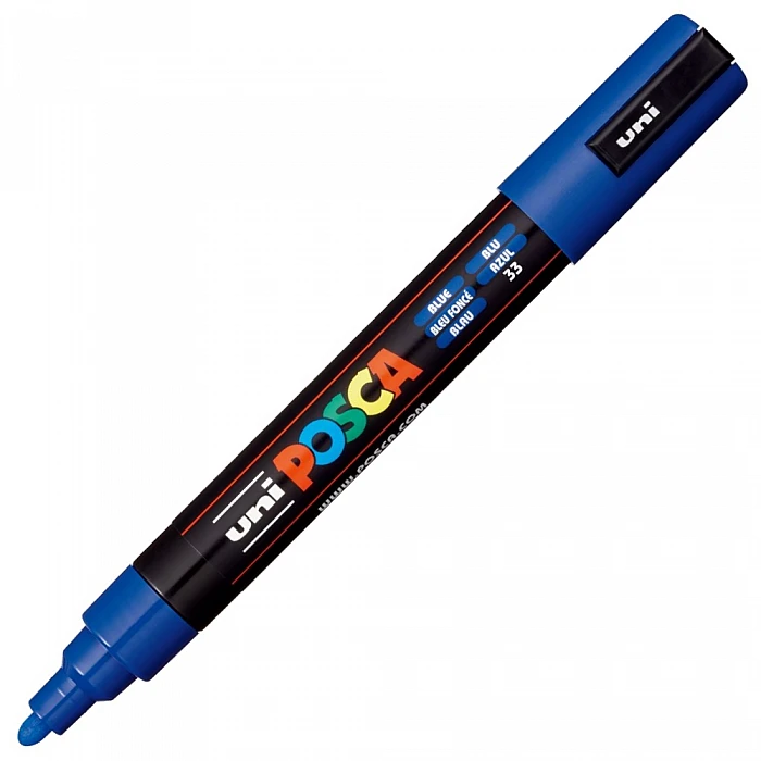 UNI Posca Marker (PC-5M-33) Blue