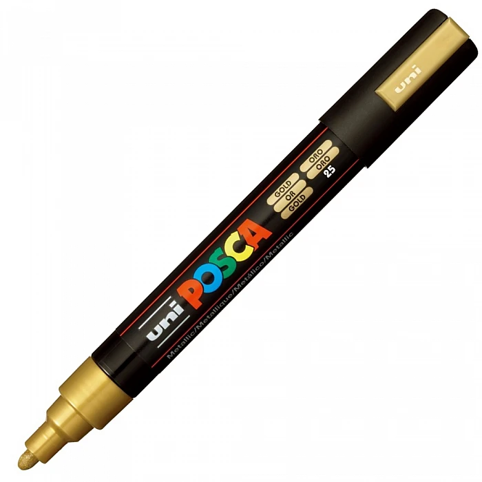 UNI Posca Marker (PC-5M-25) Gold