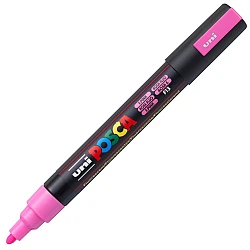 Маркер UNI Posca (PC-5M-F13) флуоресцентно-розовый