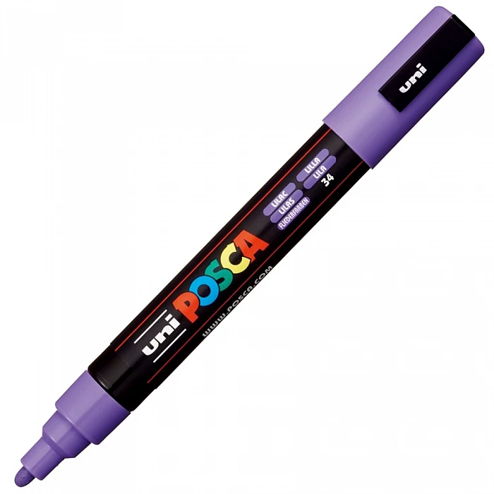 UNI Posca Marker (PC-5M-34) Lilac
