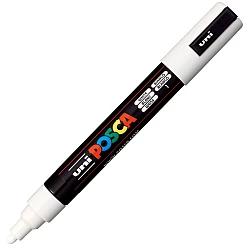 Маркер UNI Posca (PC-5M-1) белый