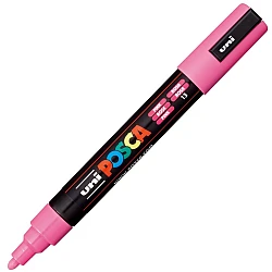 Маркер UNI Posca (PC-5M-13) розовый