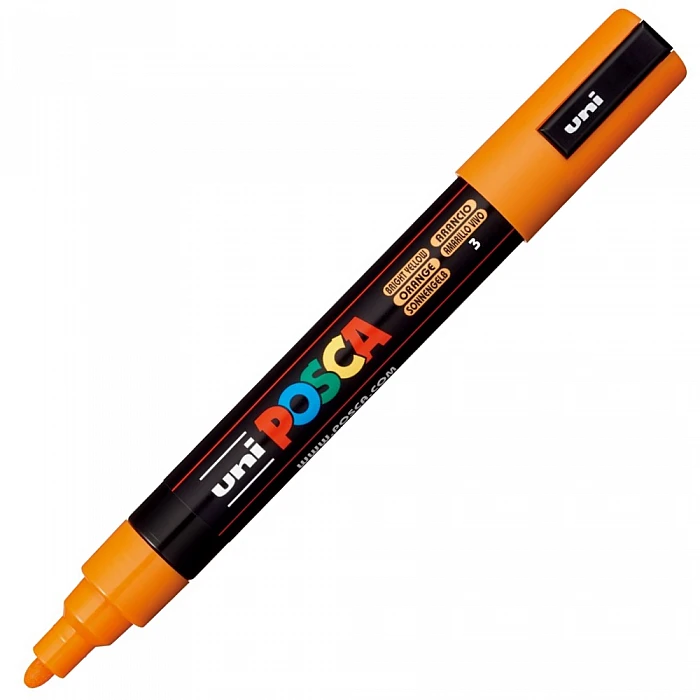 UNI Posca Marker (PC-5M-3) Light Orange