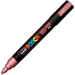 Маркёр UNI Posca (PC-5M-M15) металлический красный