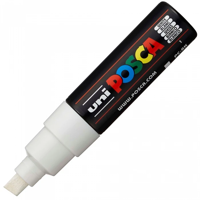 UNI Posca Marker (PC-8K-1) White