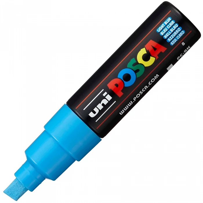 UNI Posca Marker (PC-8K-8) Light Blue
