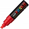 Uni Posca Marker (PC-8K-F15) Fluorescent Red