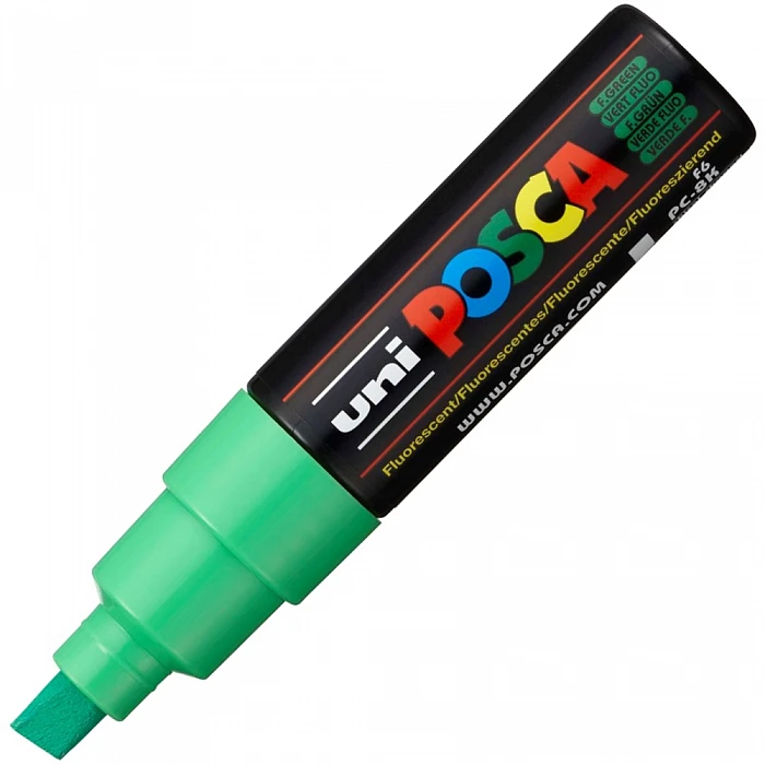 UNI Posca Marker (PC-8K-F6) Fluorescent Green