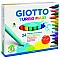 Giotto Turbo Maxi Felt Tip Pens (24 Colours)