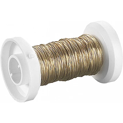 Stieple-zelta krāsā (D0.25mm, 35 m)