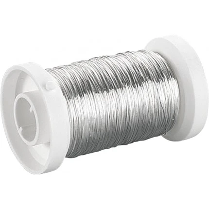 Wire - Silver Colour (Ø0.4 mm, 40 m)