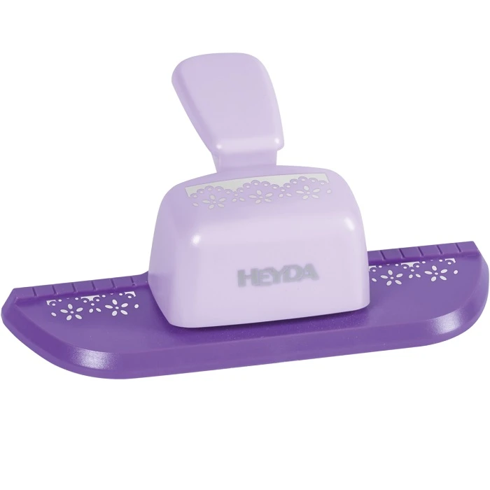 Decorative edging perforated strip 