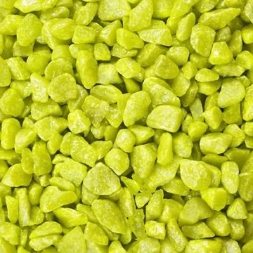 Декоративные камни — светло-зелёного цвета (500 мл)