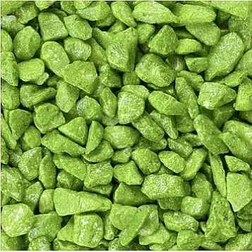 Декоративные камни зелёного цвета (500 мл)