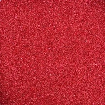 Декоративный песок красного цвета (500 мл)